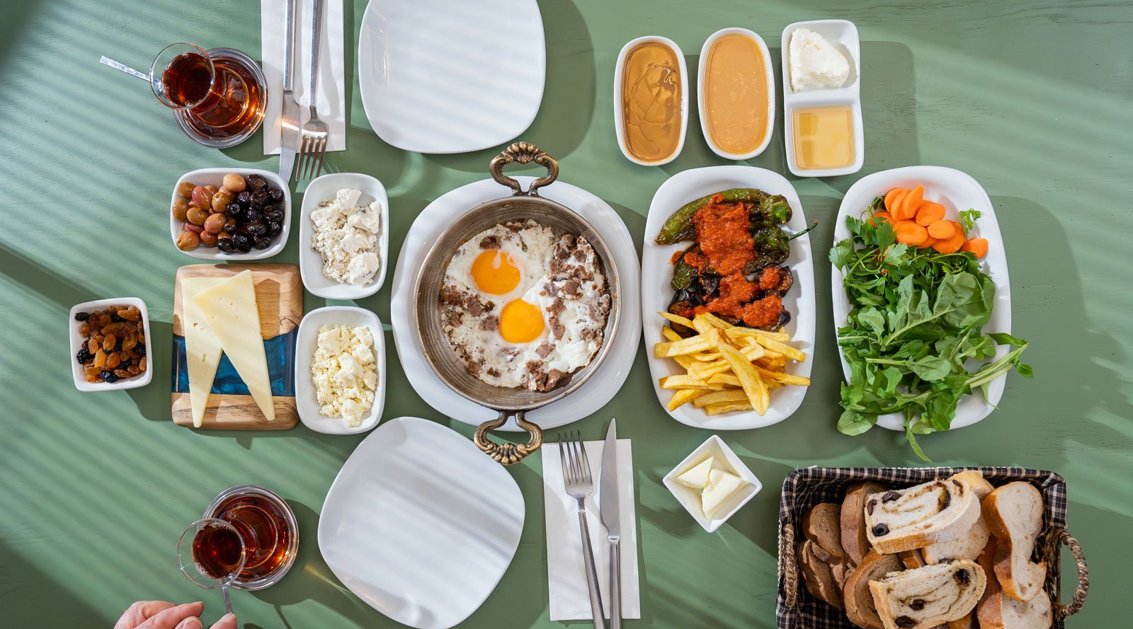 Hevsel Breakfast Menu 1 dogu anadolu kahvaltisi hevsel 2